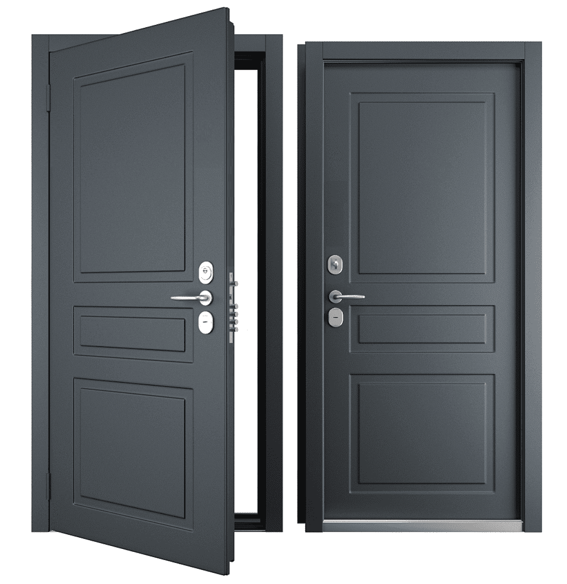 Сталь: 3 мм. Любой размер. Входные двери на заказ