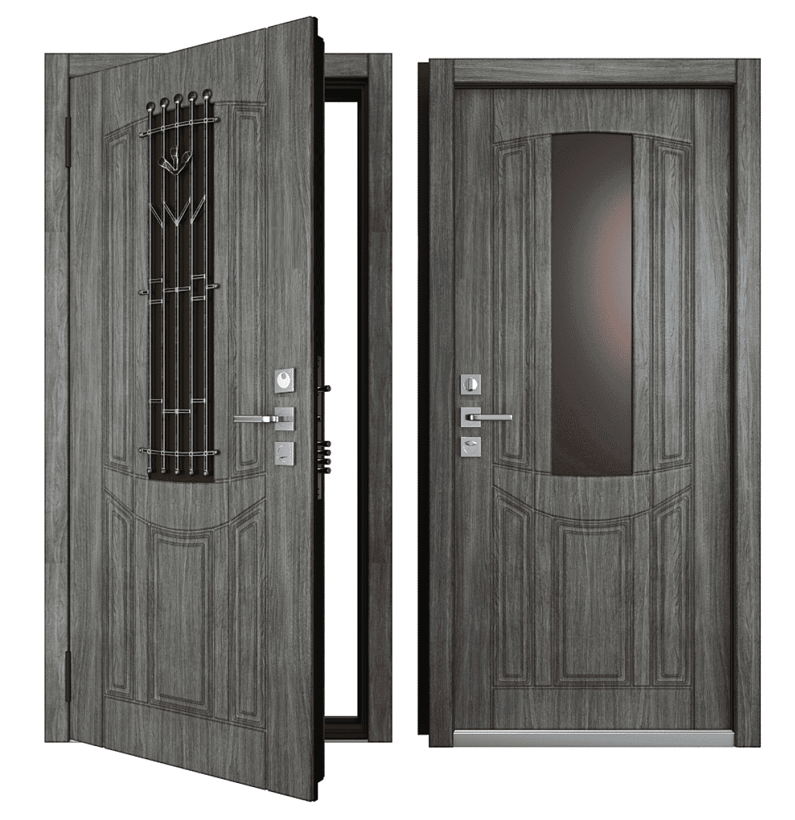 Сталь: 3 мм. Любой размер. Входные двери на заказ